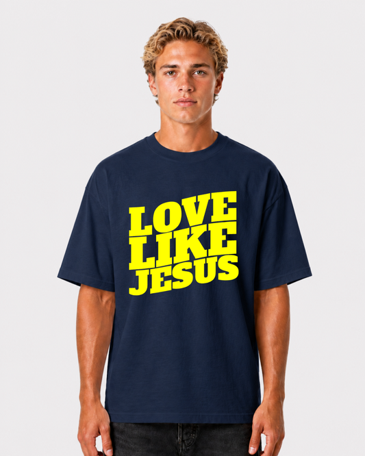 LOVE LIKE JESUS Frontprint T-Shirt II