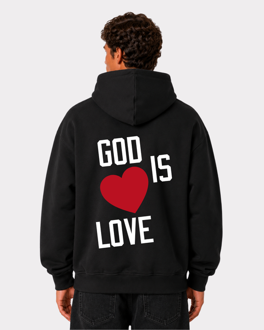 GOD IS LOVE Oversized Hoodie