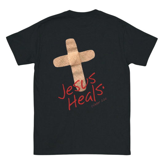 Jesus heals Backprint T-Shirt II